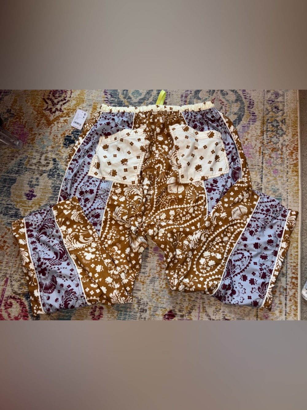 Free People Well Played Printed Pants - Picture 8 of 10